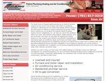 Tablet Screenshot of plumbing-heating-rockland.ma-biz.com